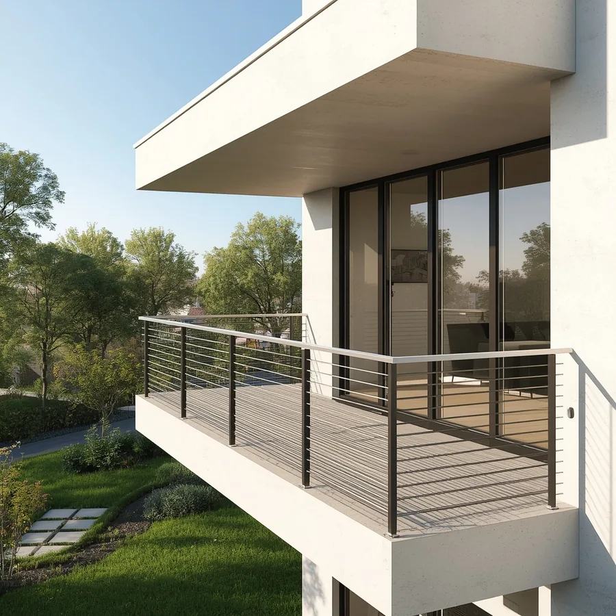 Cast Aluminum Balconies & Fencing AI Photo 2
