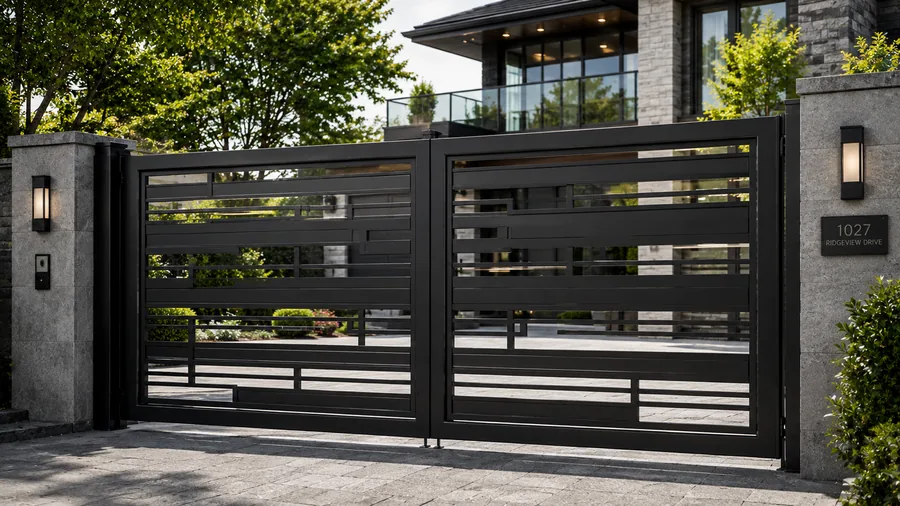 Cast Aluminum & Wrought Iron Gates Photo 2